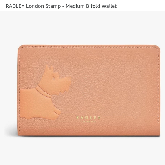 RADLEY LONDON medium bi-fold wallet in Grapefruit - Picture 2 of 14